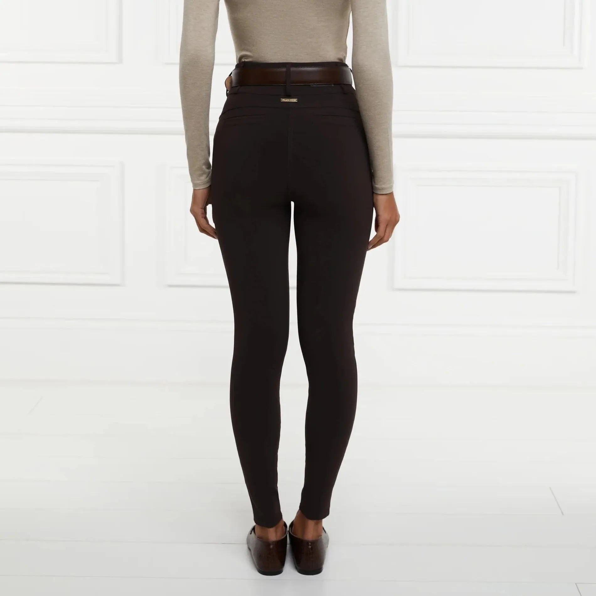 Holland Cooper Contour Trouser Chocolate