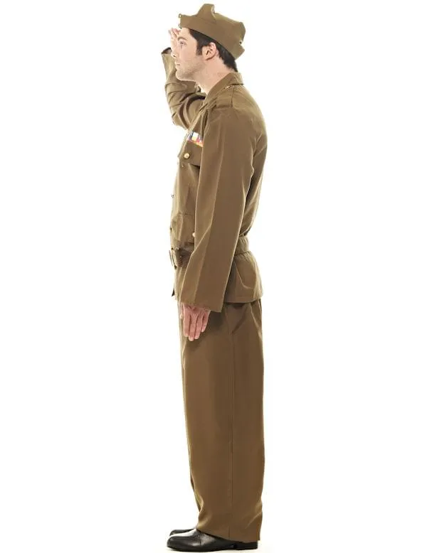 Home Guard Army Adult Costume One Size