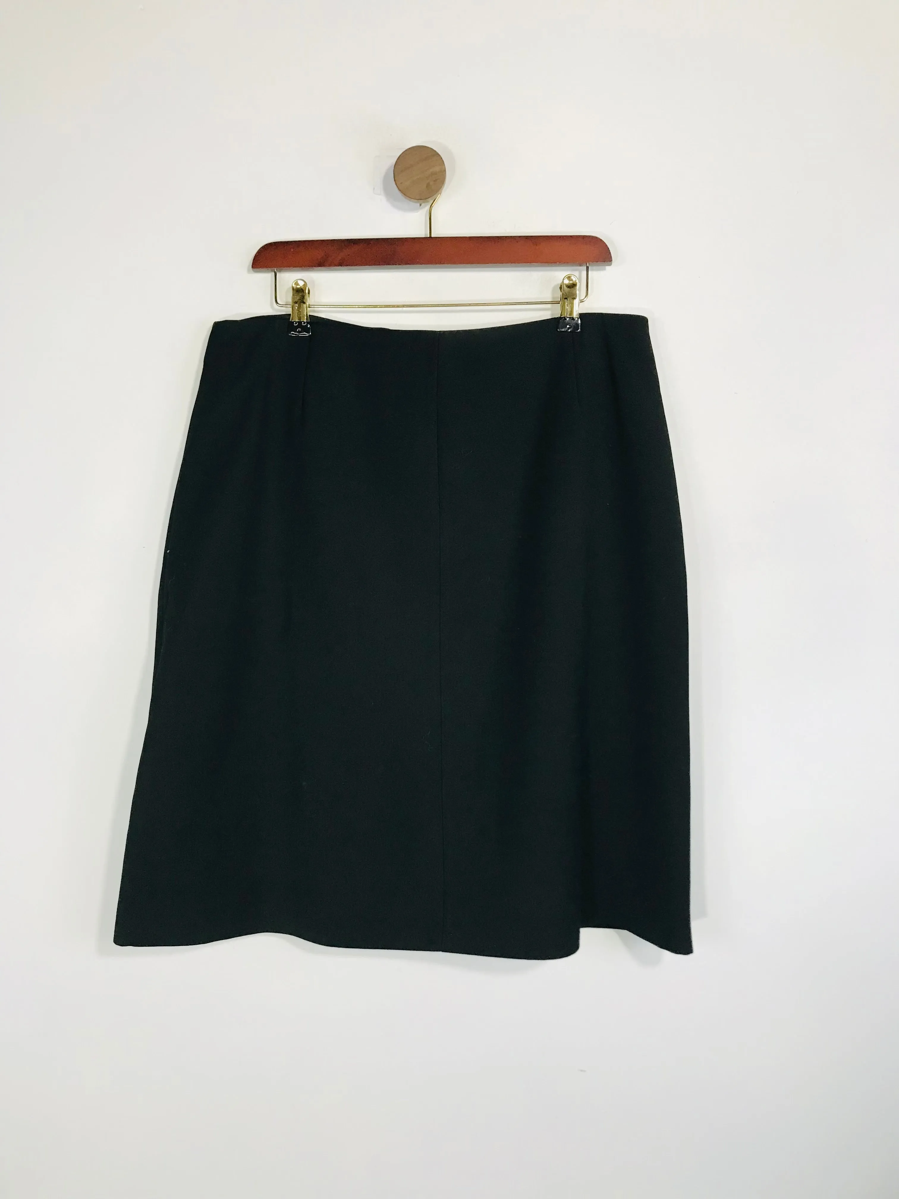 Jaeger Women's Smart Midi Skirt | UK16 | Black
