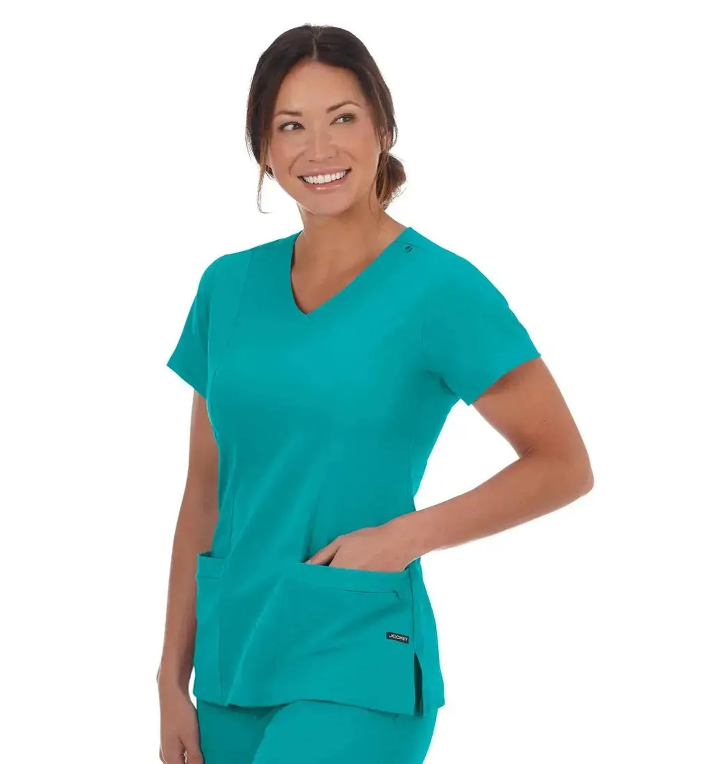 Jockey Ladies Curves Mock Wrap Top