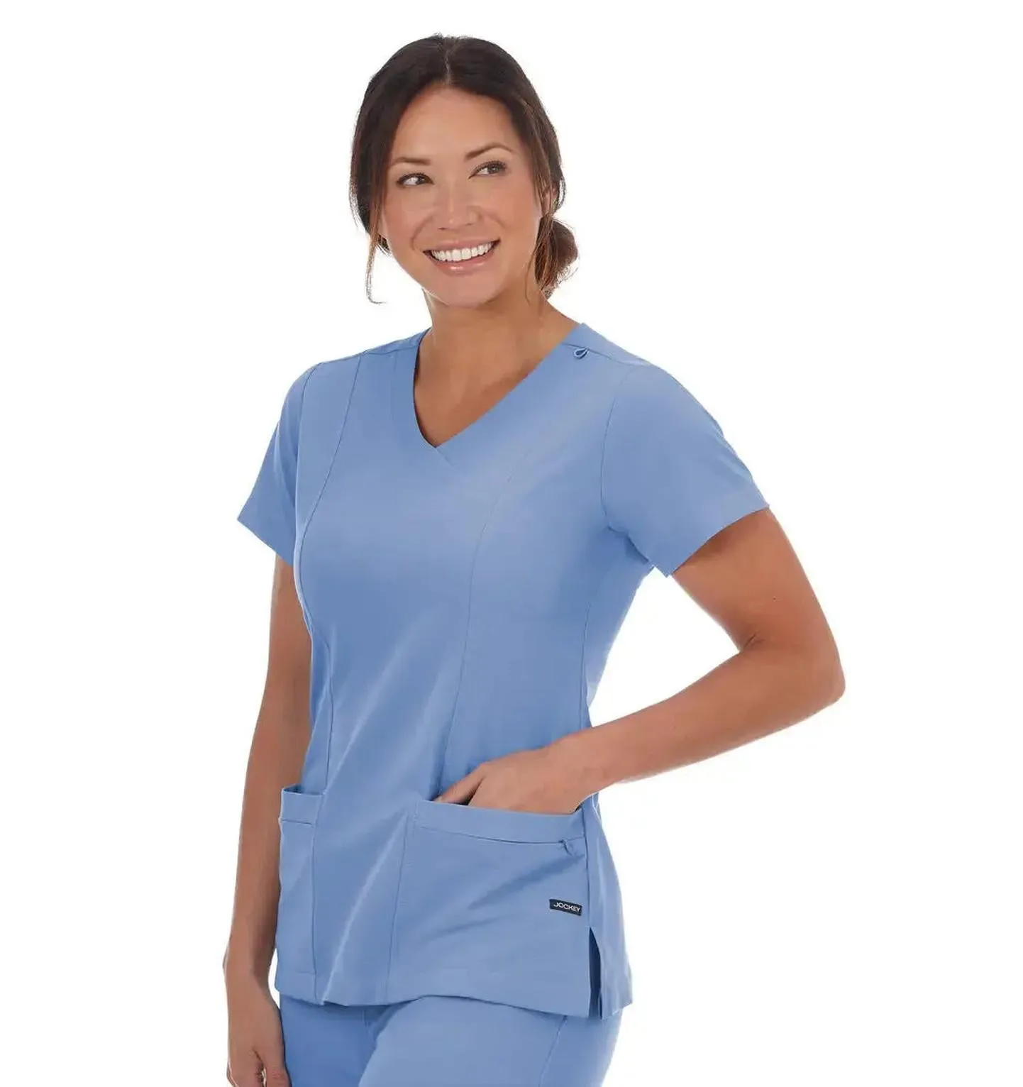 Jockey Ladies Curves Mock Wrap Top