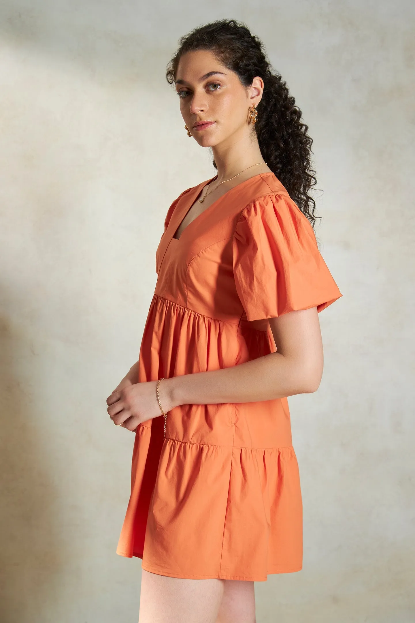 Kahlen|Tiered Mini Dress