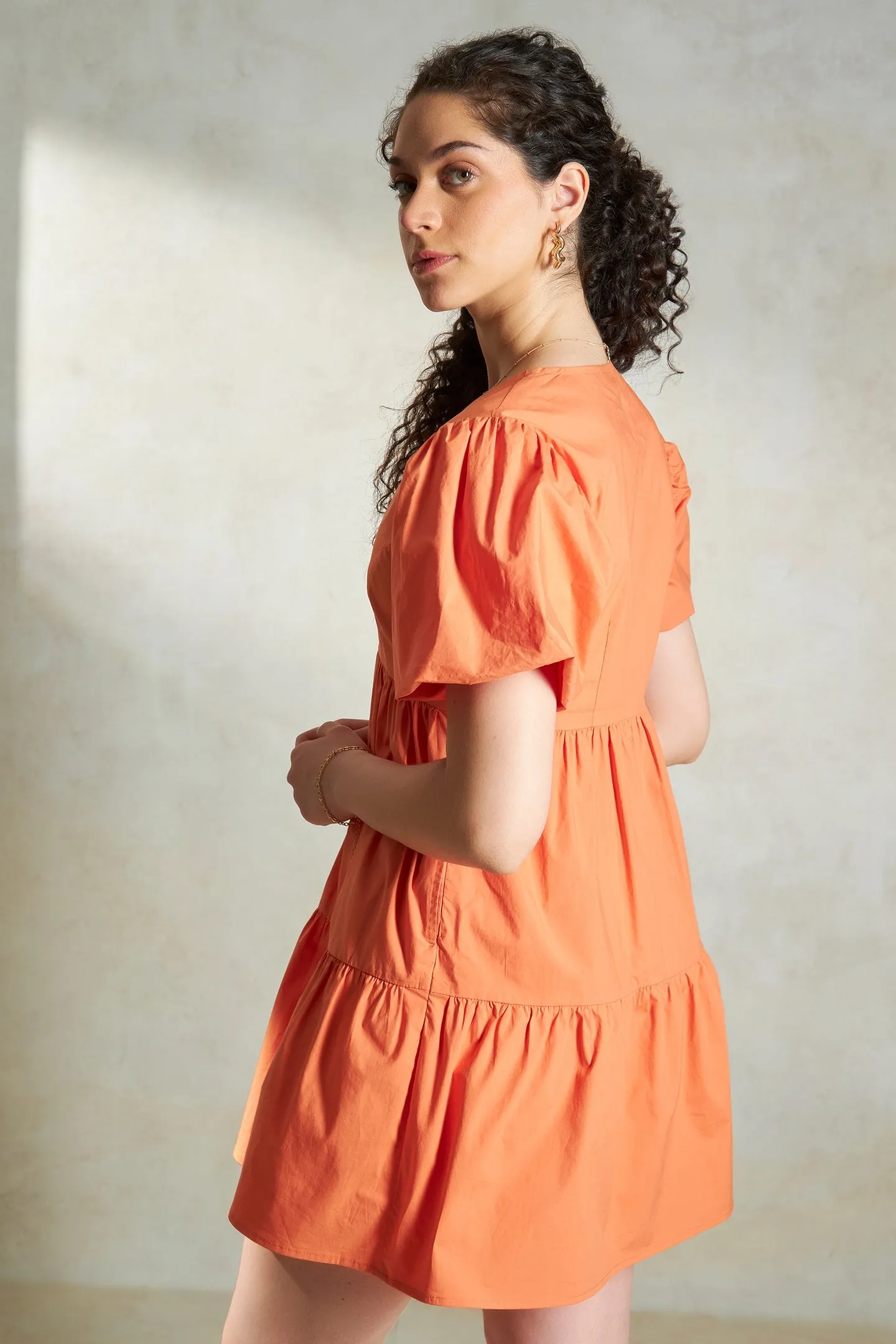Kahlen|Tiered Mini Dress