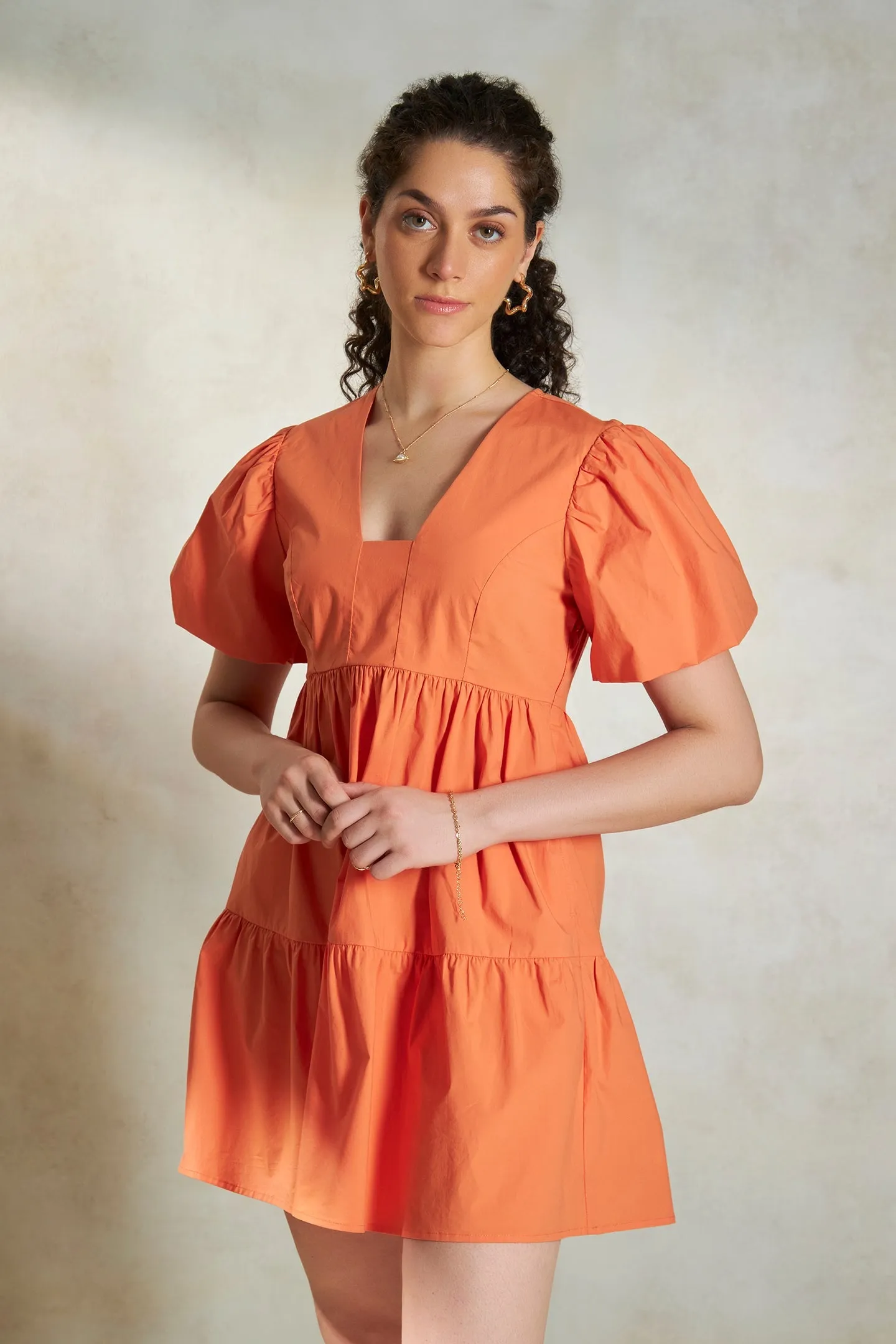 Kahlen|Tiered Mini Dress