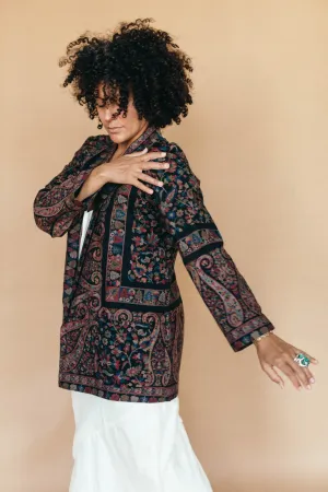 Kamla Kani Wool Wrap Coat