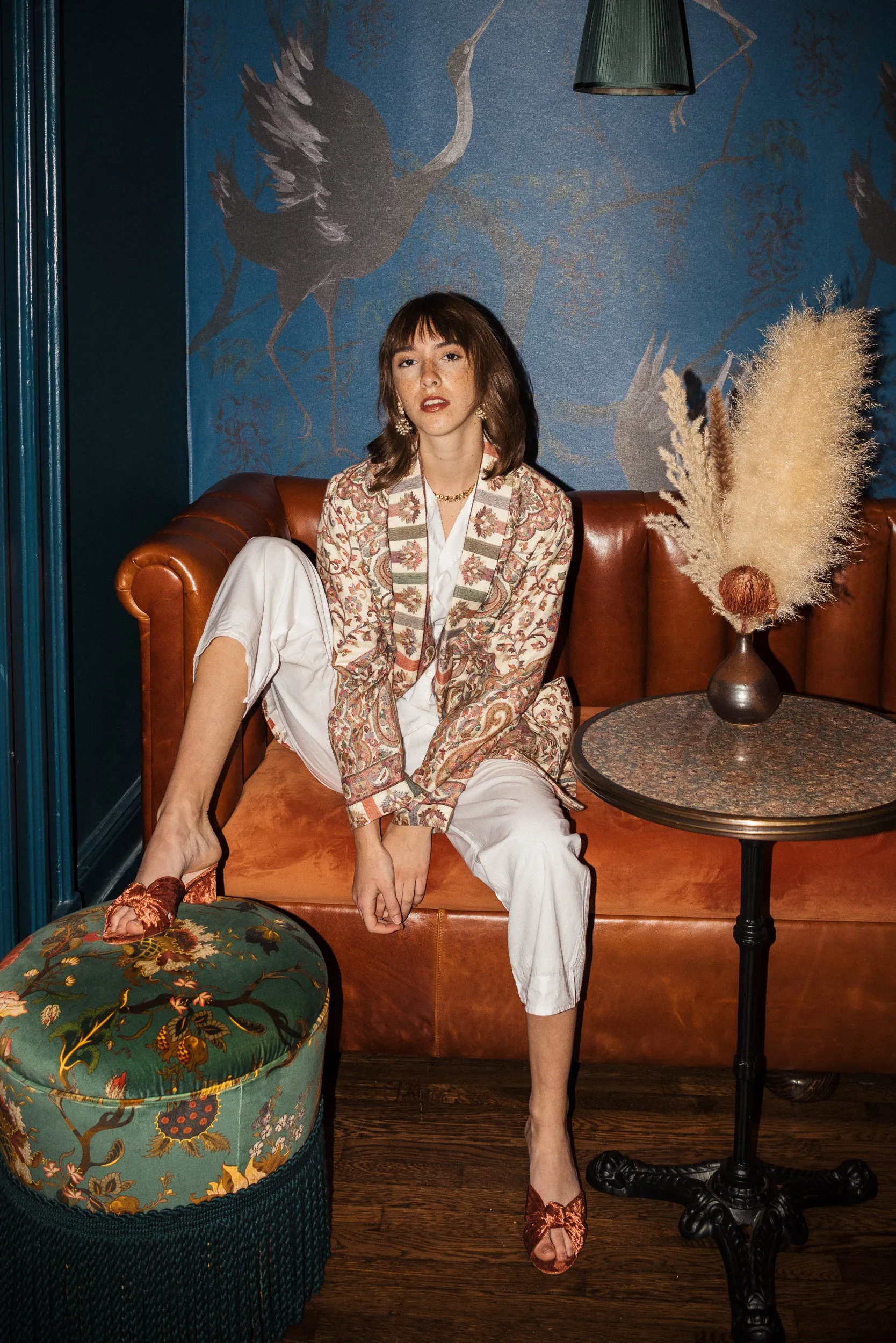 Kamla Kani Wool Wrap Coat