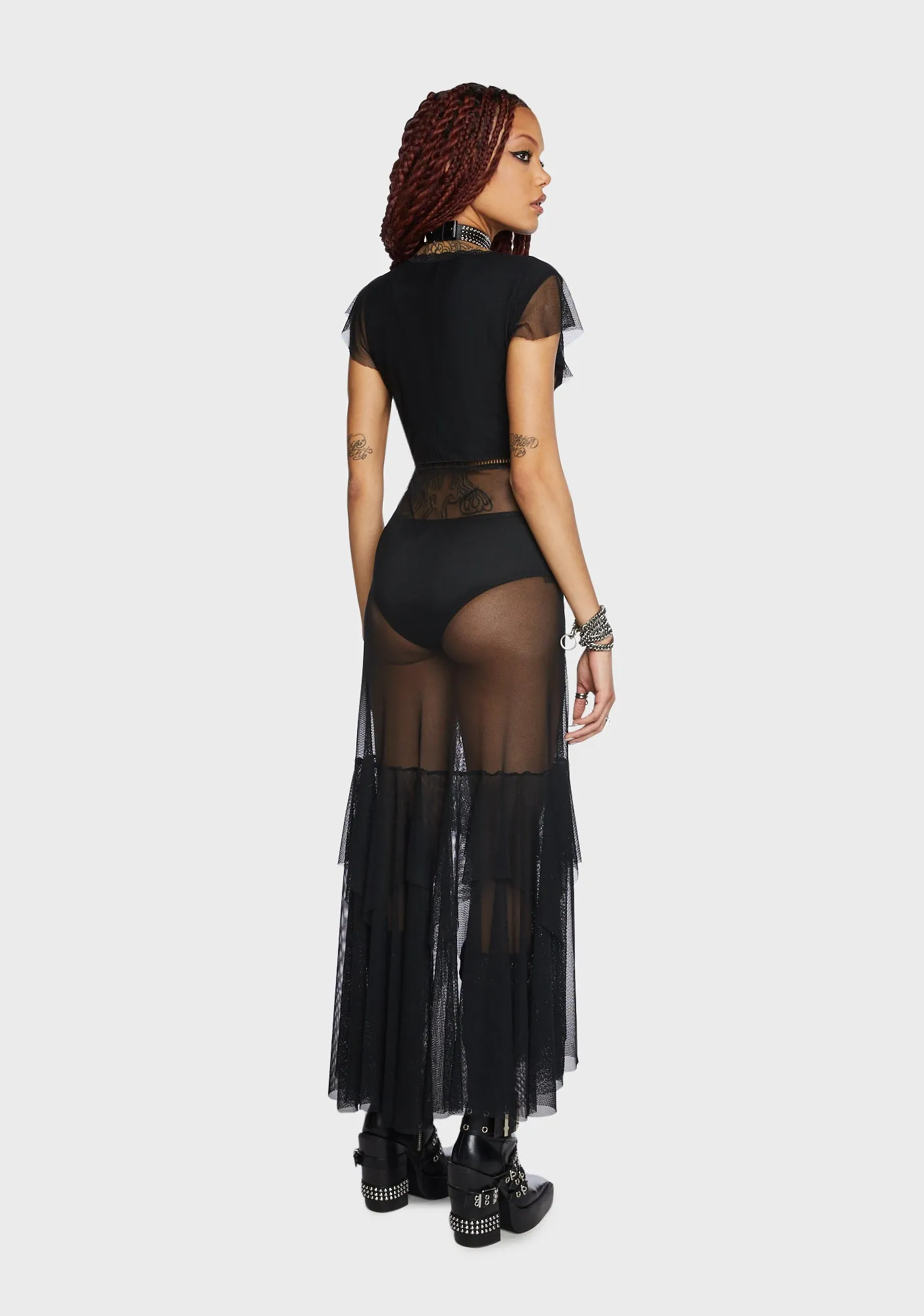 Karmic Commotion Midi Dress
