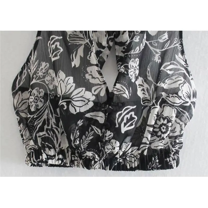 Keep Guessing Crop Top