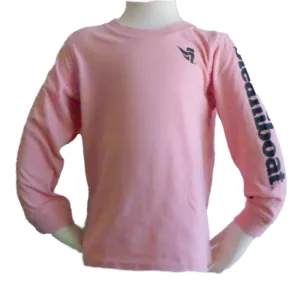 Kids Chest Flag Logo LS Tee