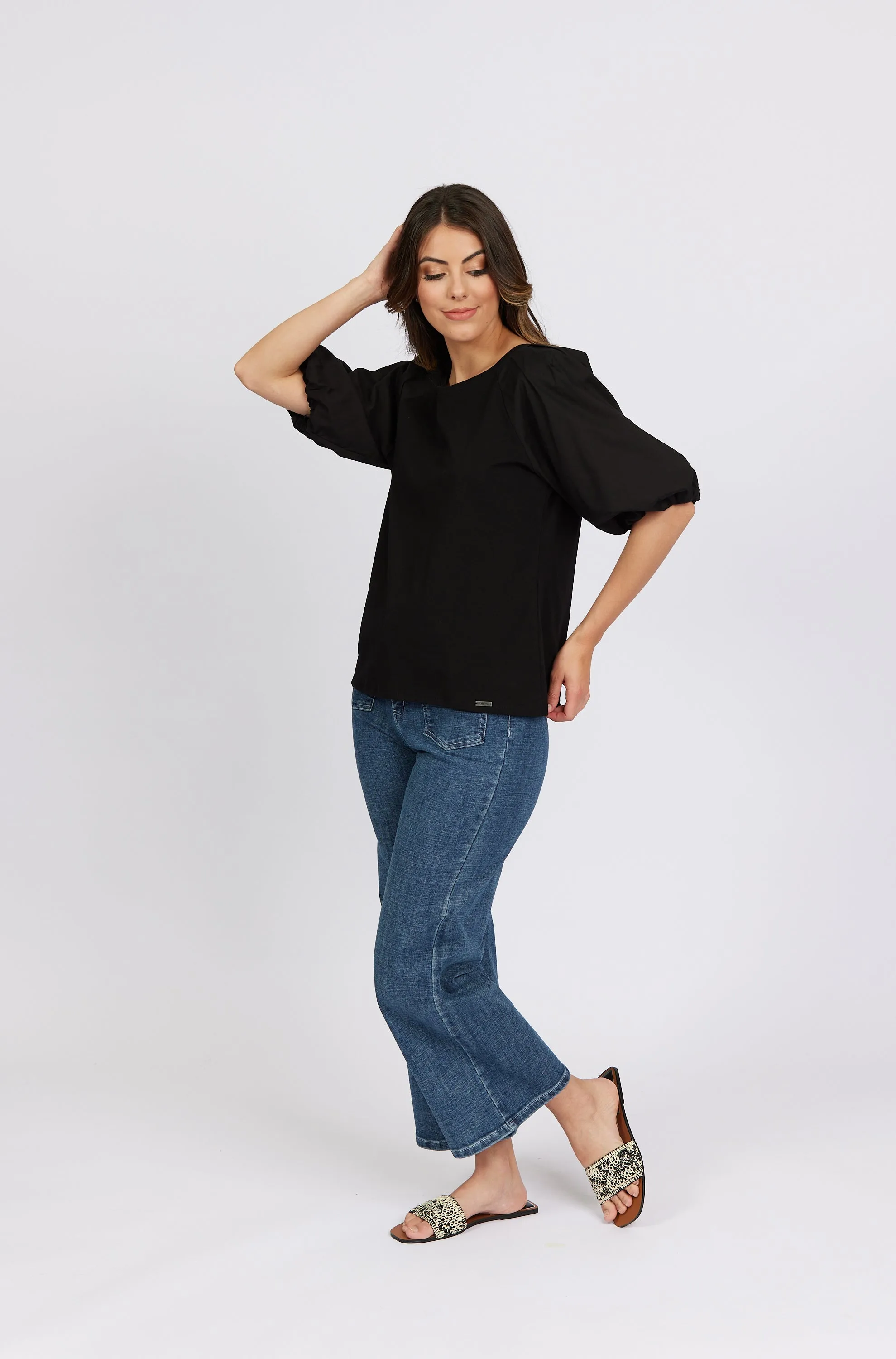 Knewe Zoom Top - Black