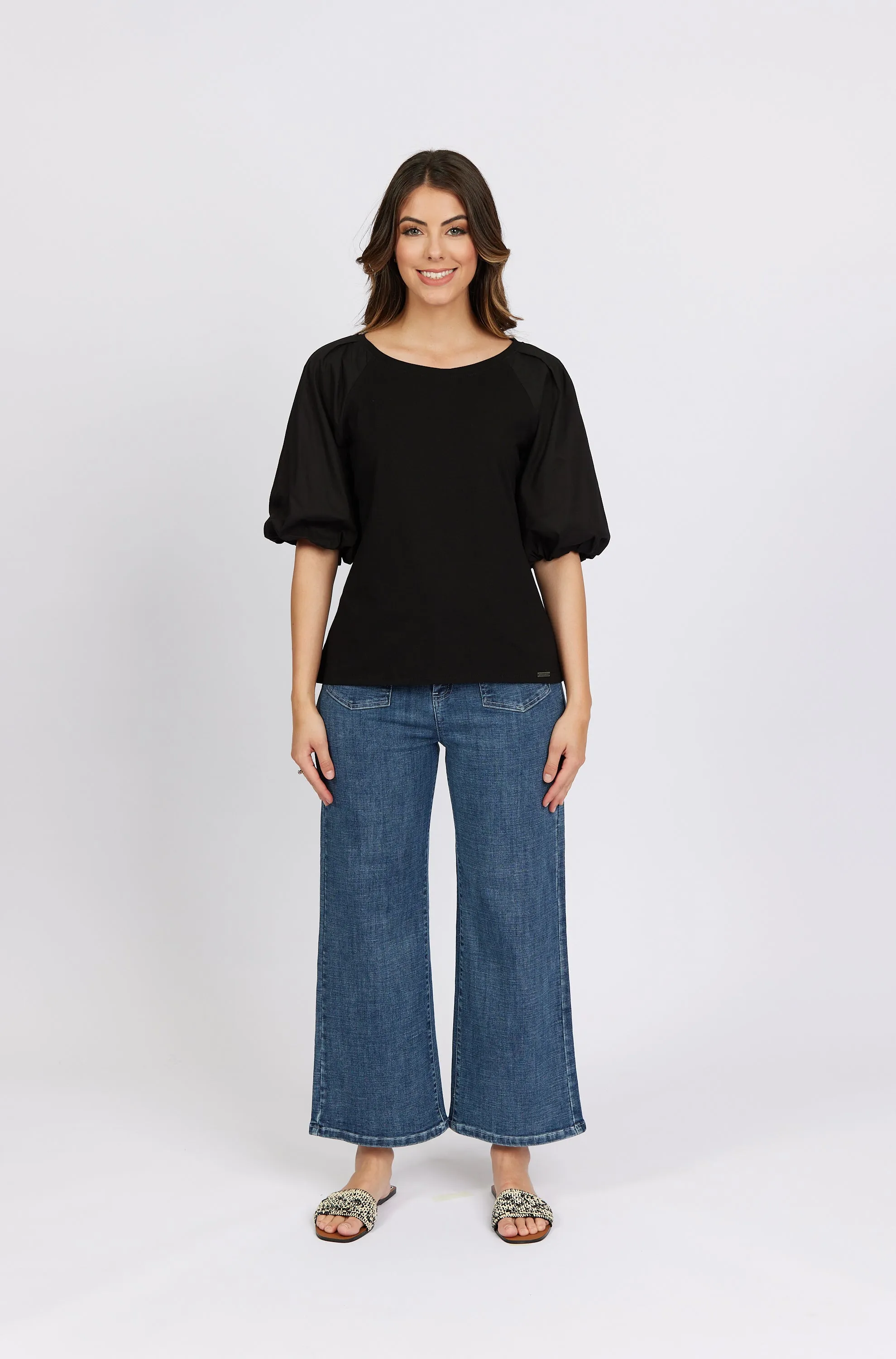 Knewe Zoom Top - Black