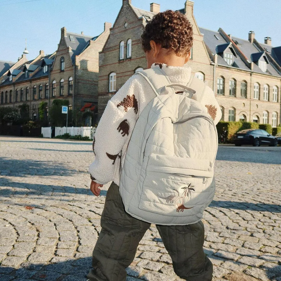 Konges Slojd Juno Quilted Midi Backpack - Laurel Oak