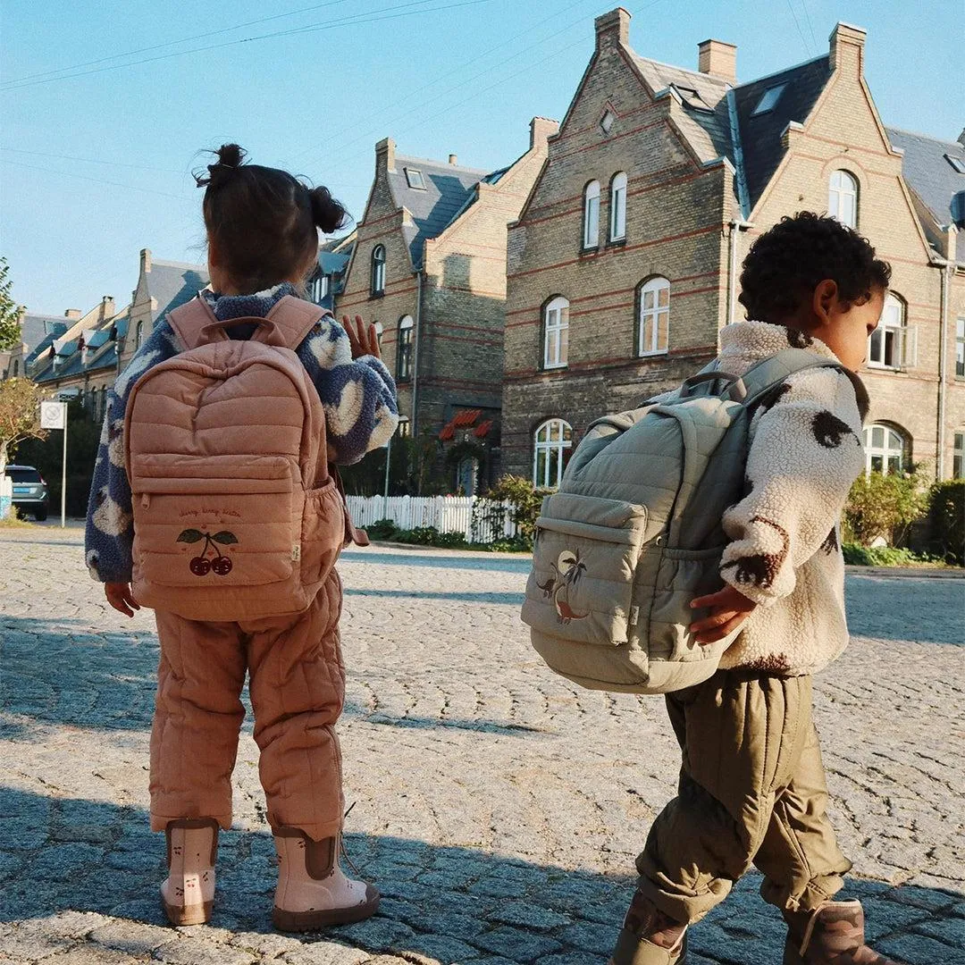 Konges Slojd Juno Quilted Midi Backpack - Laurel Oak