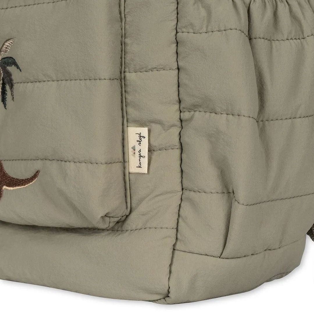 Konges Slojd Juno Quilted Midi Backpack - Laurel Oak