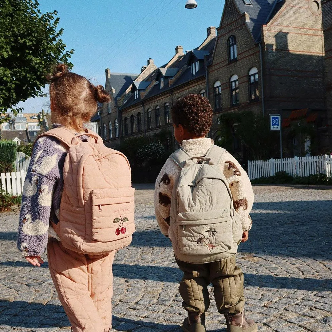 Konges Slojd Juno Quilted Midi Backpack - Tuscany
