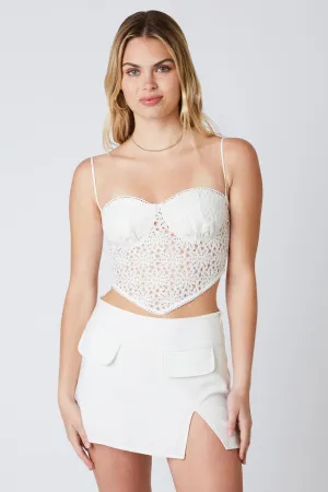 Lace Scarf Top
