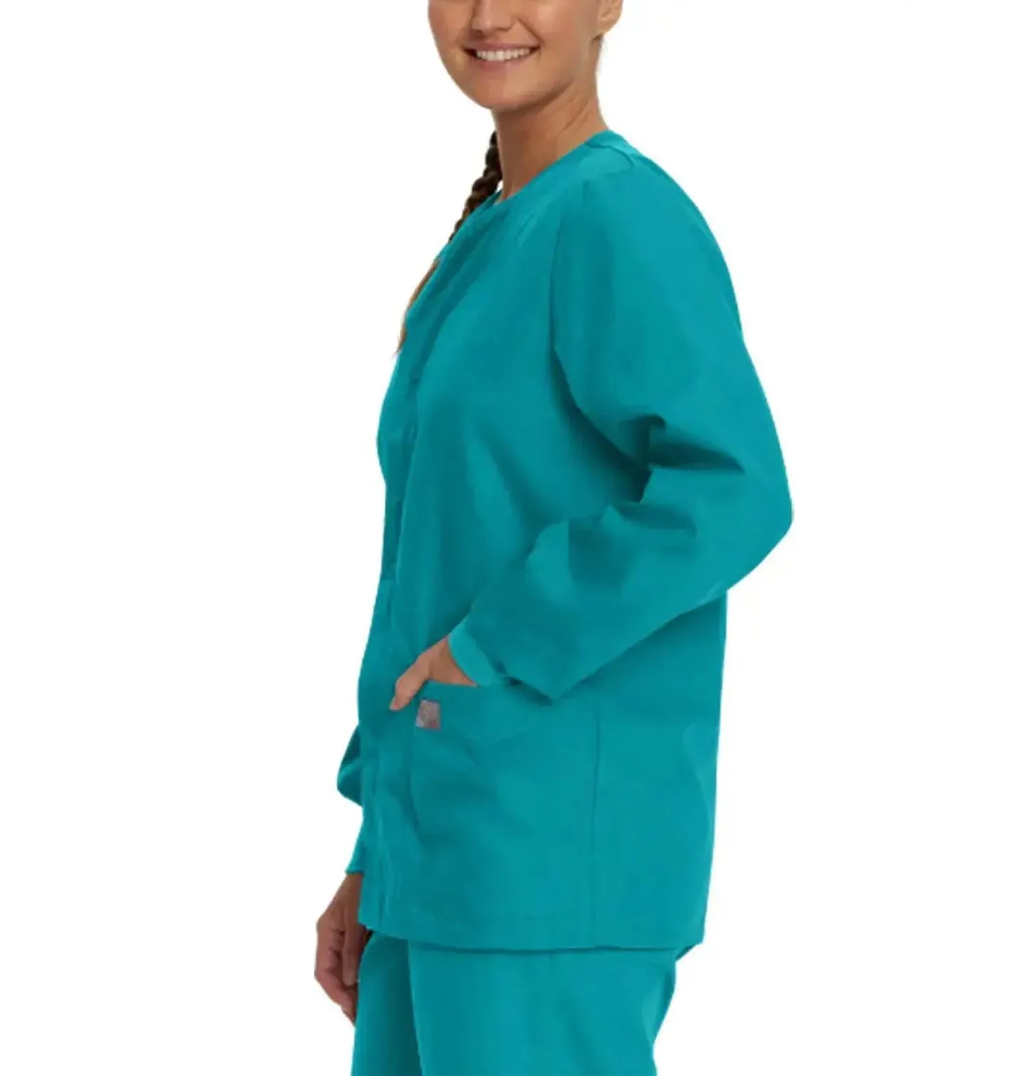 Landau Scrub Zone Unisex Warm-Up Scrub Jacket