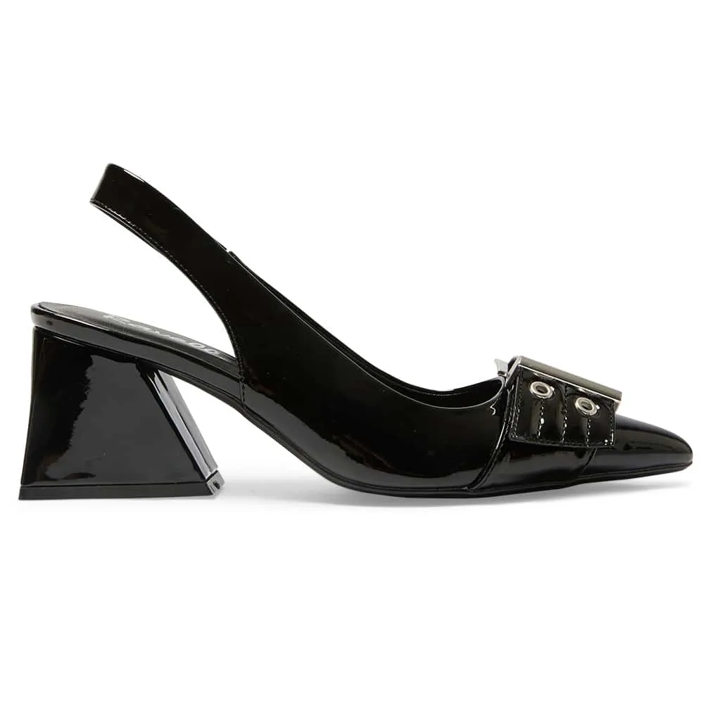 Legacy Heel in Black Patent
