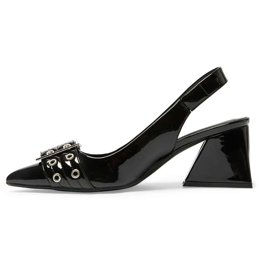 Legacy Heel in Black Patent
