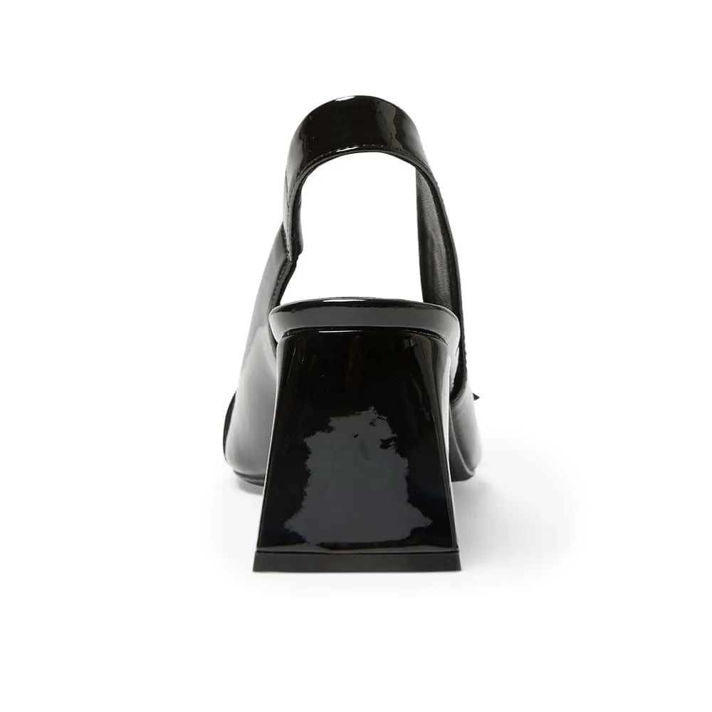 Legacy Heel in Black Patent