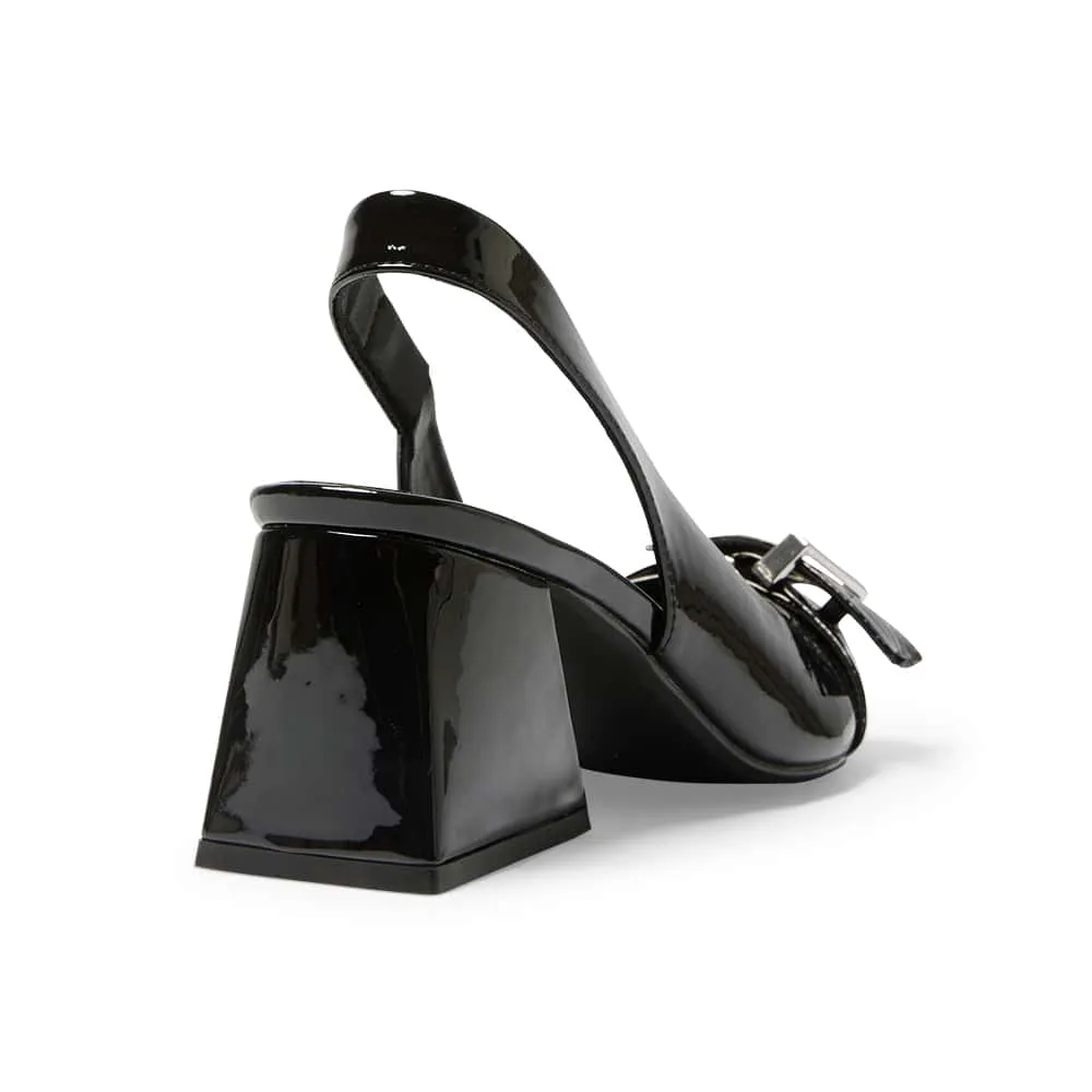 Legacy Heel in Black Patent