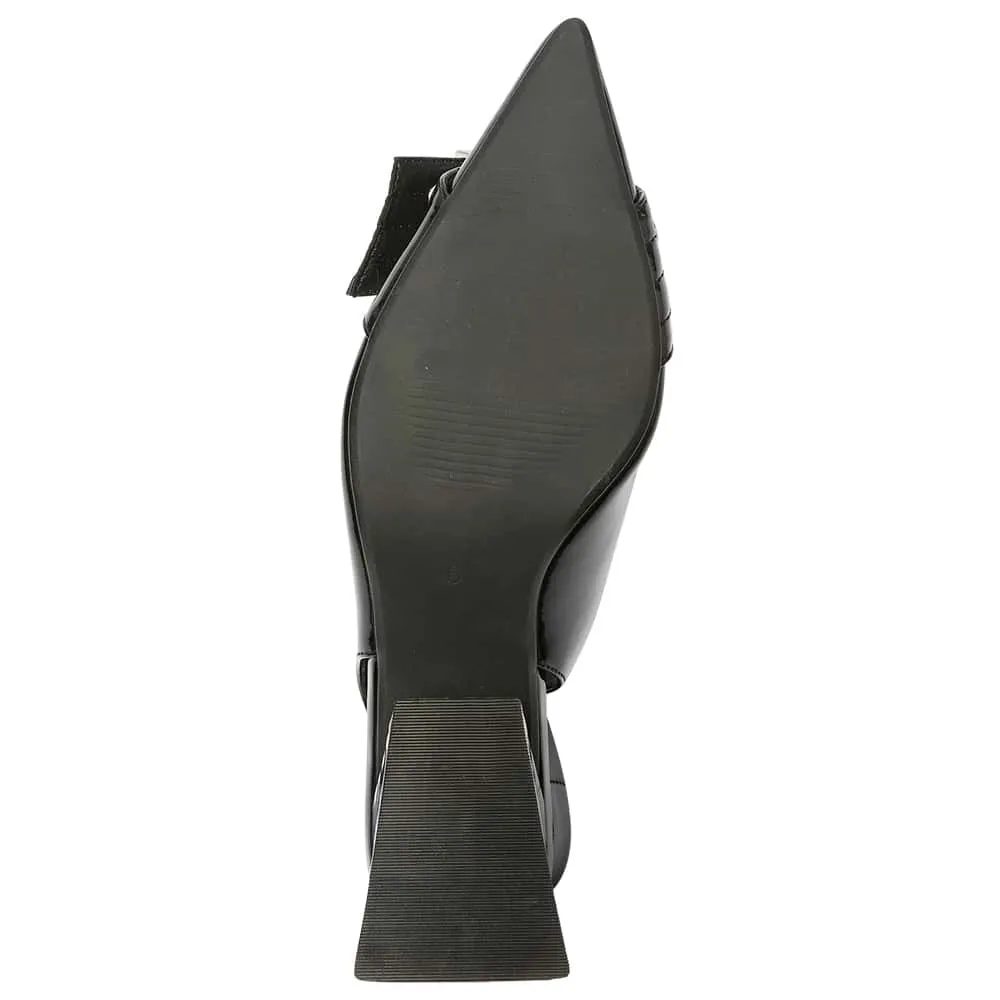 Legacy Heel in Black Patent