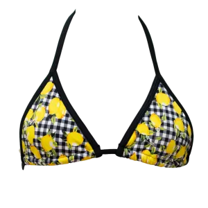 Lemons/Black Mia Top