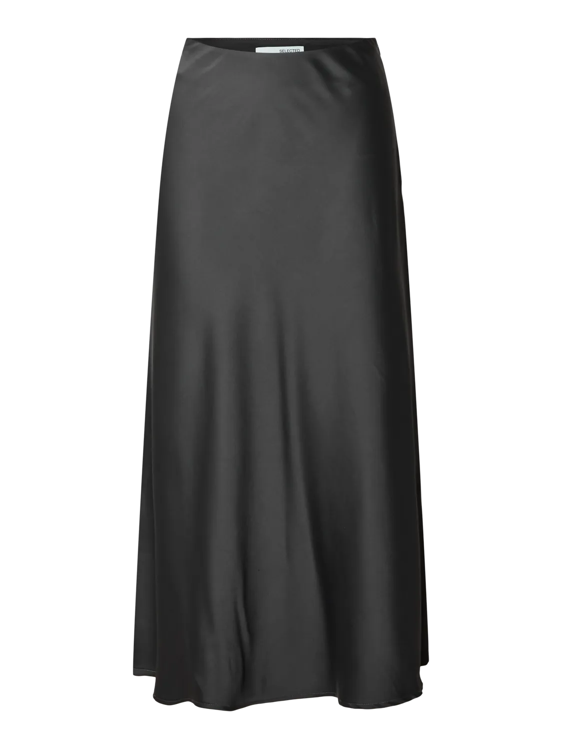 Lena Hw Midi Skirt - Volcanic Ash