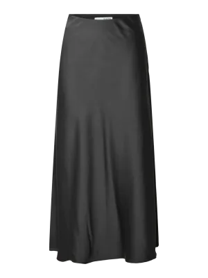Lena Hw Midi Skirt - Volcanic Ash