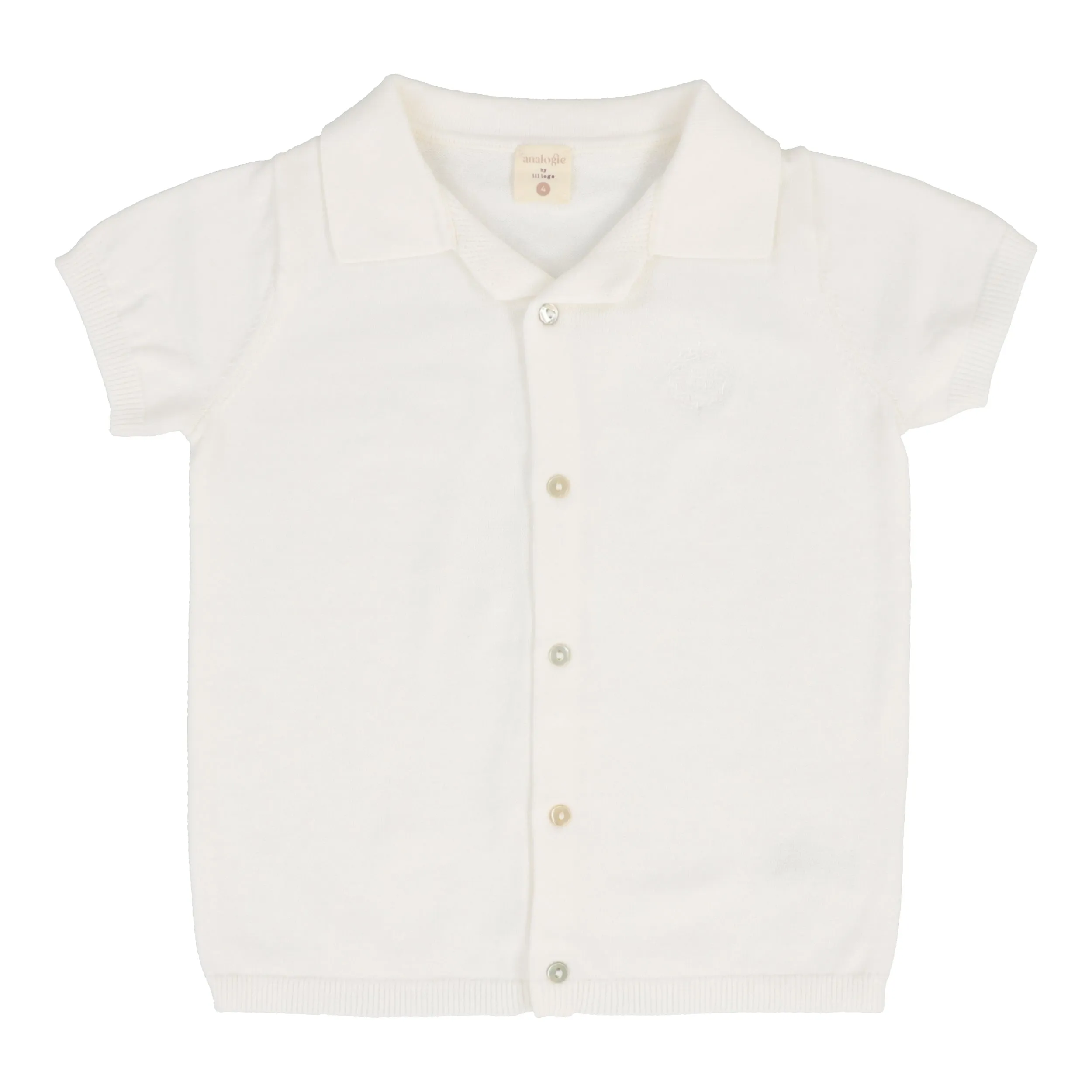 Lil Legs Boys Grandpa Sweater-Winter White
