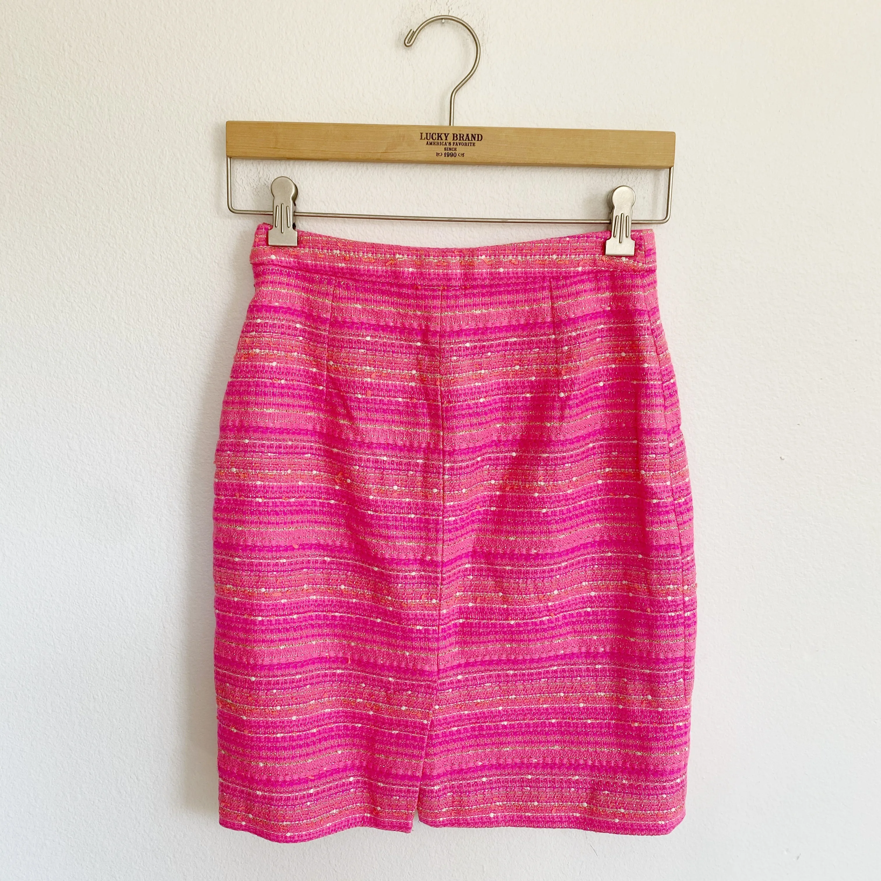 Lilly Pulitzer Gerbera Tweed Penic Skirt 0