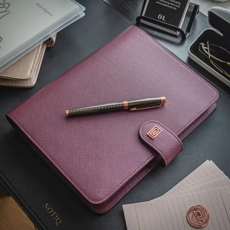 LL2. Midi Ringless Agenda | Classic 9-Disc or Coil Planner Cover