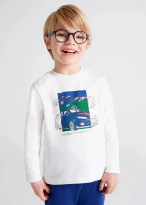Long Sleeve Car T-shirt Boy | Mayoral