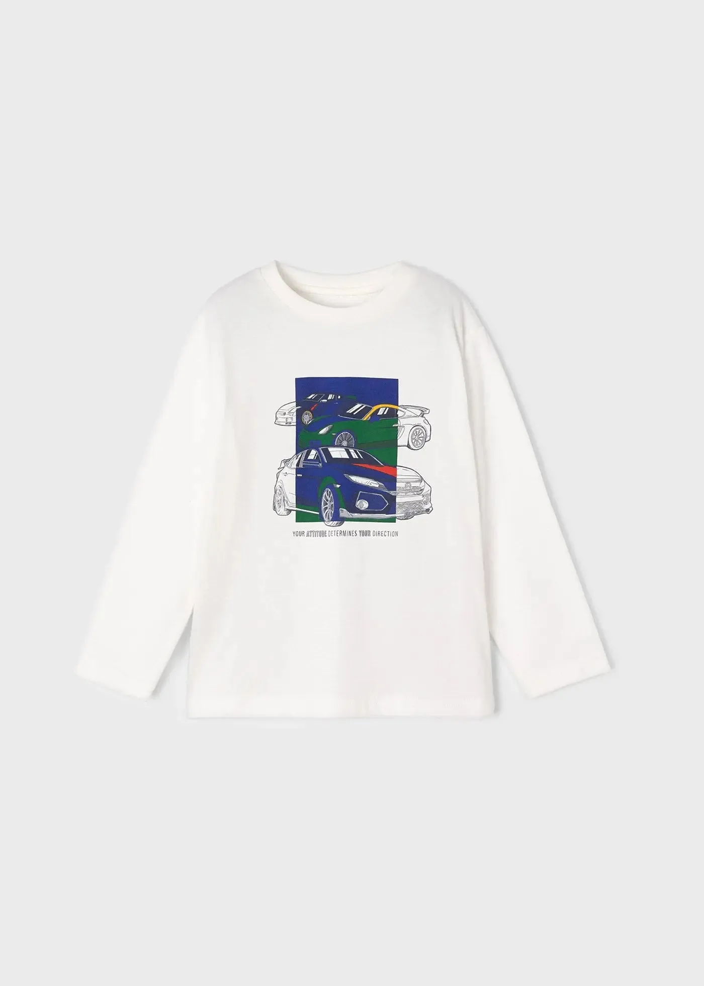 Long Sleeve Car T-shirt Boy | Mayoral
