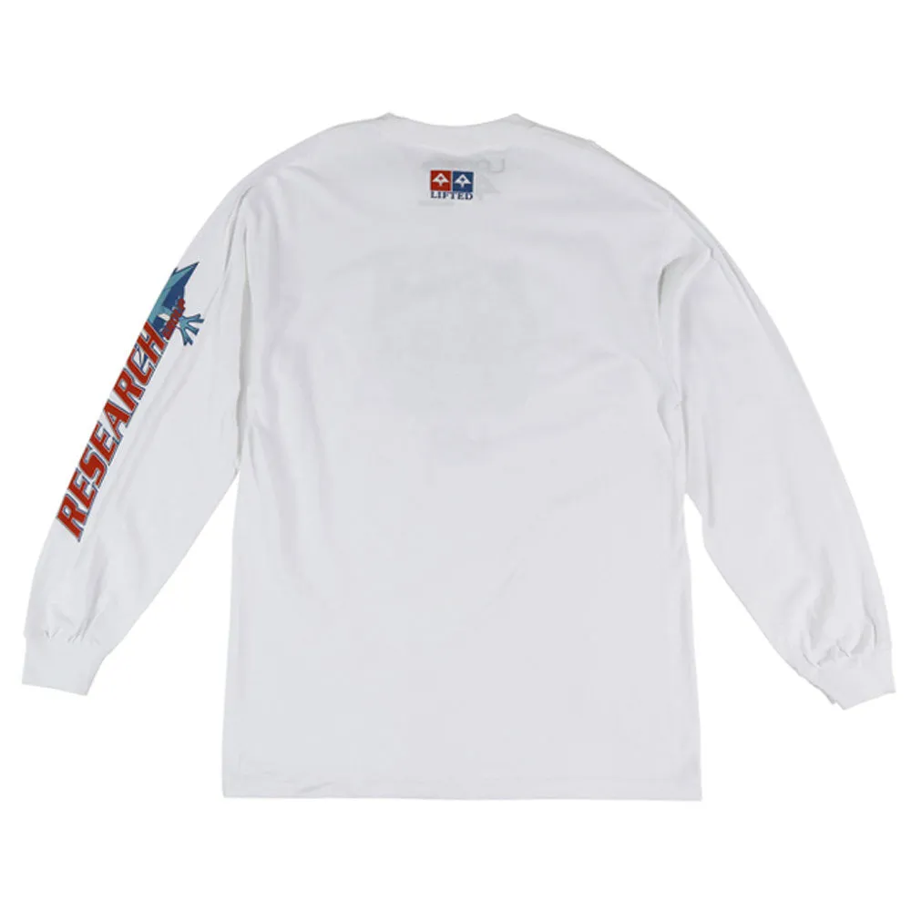 Lrg Panda Mech L/S T-Shirt White