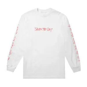 Lyrics • White • Long-Sleeve T-Shirt