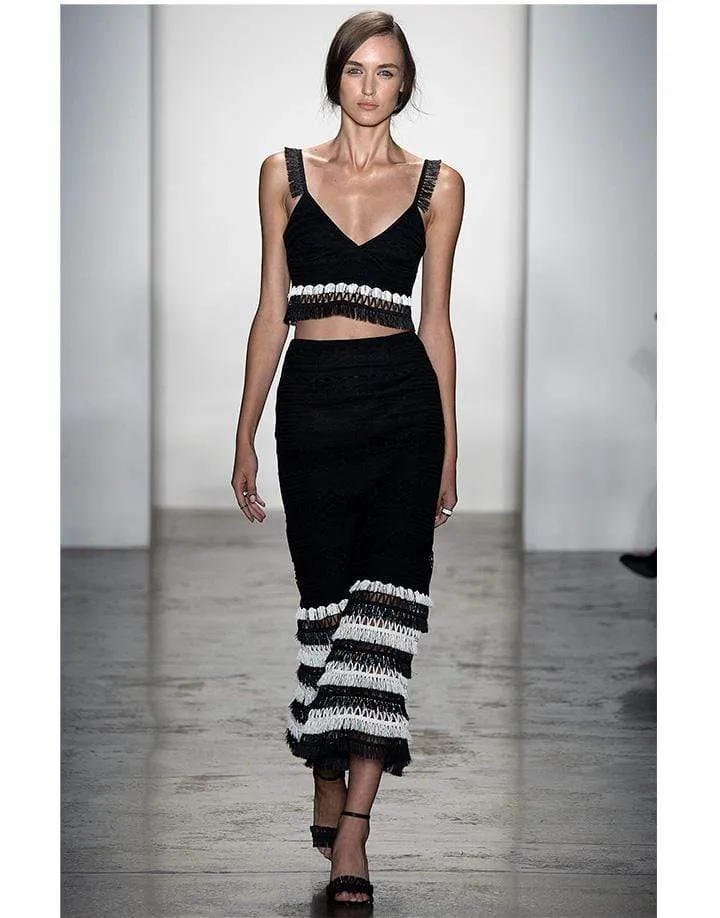 Macrame Trumpet Skirt
