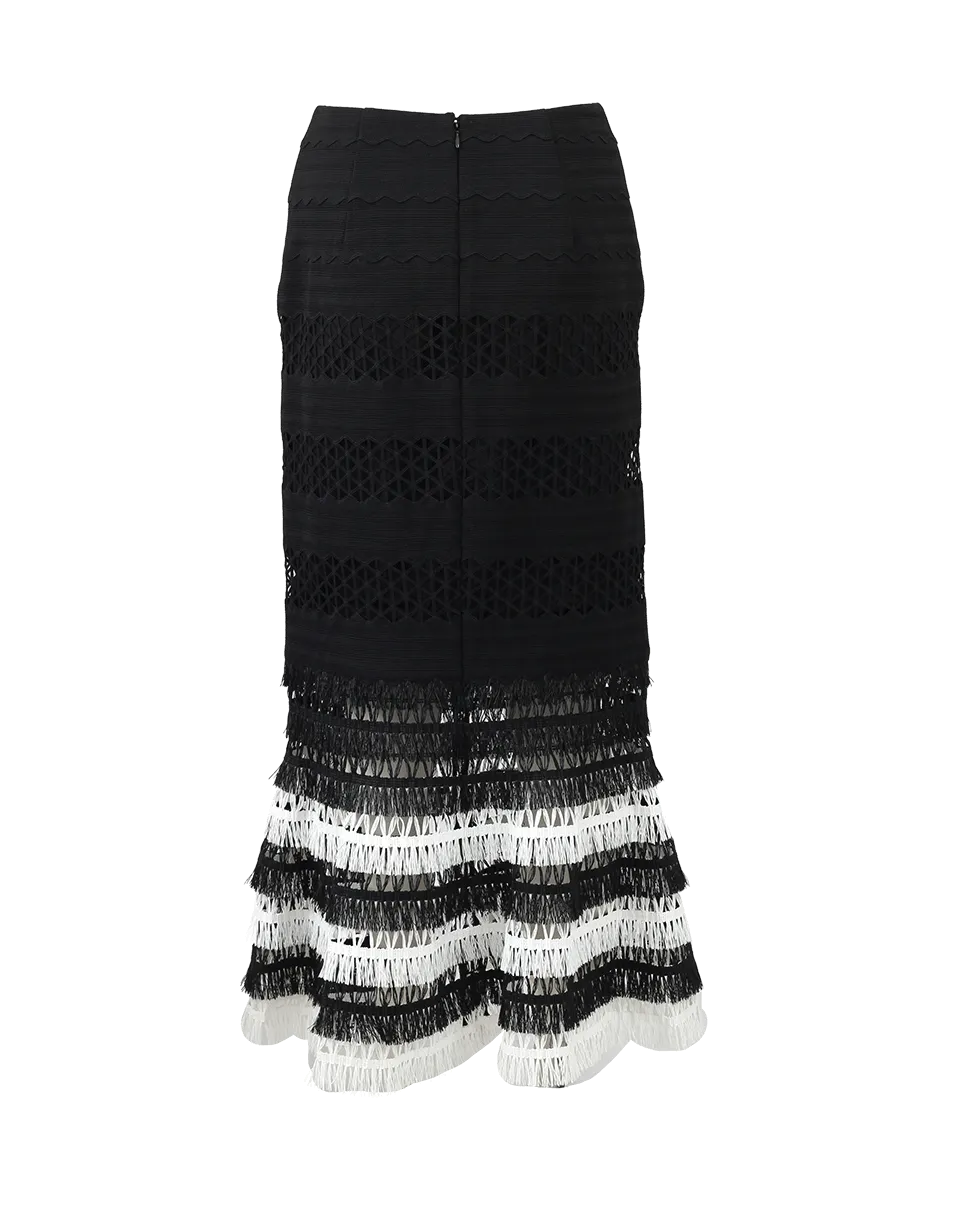Macrame Trumpet Skirt