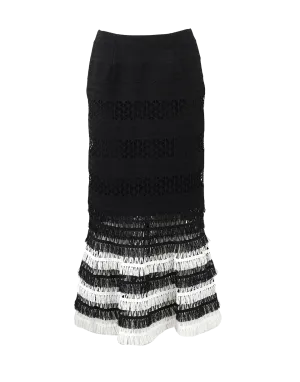 Macrame Trumpet Skirt