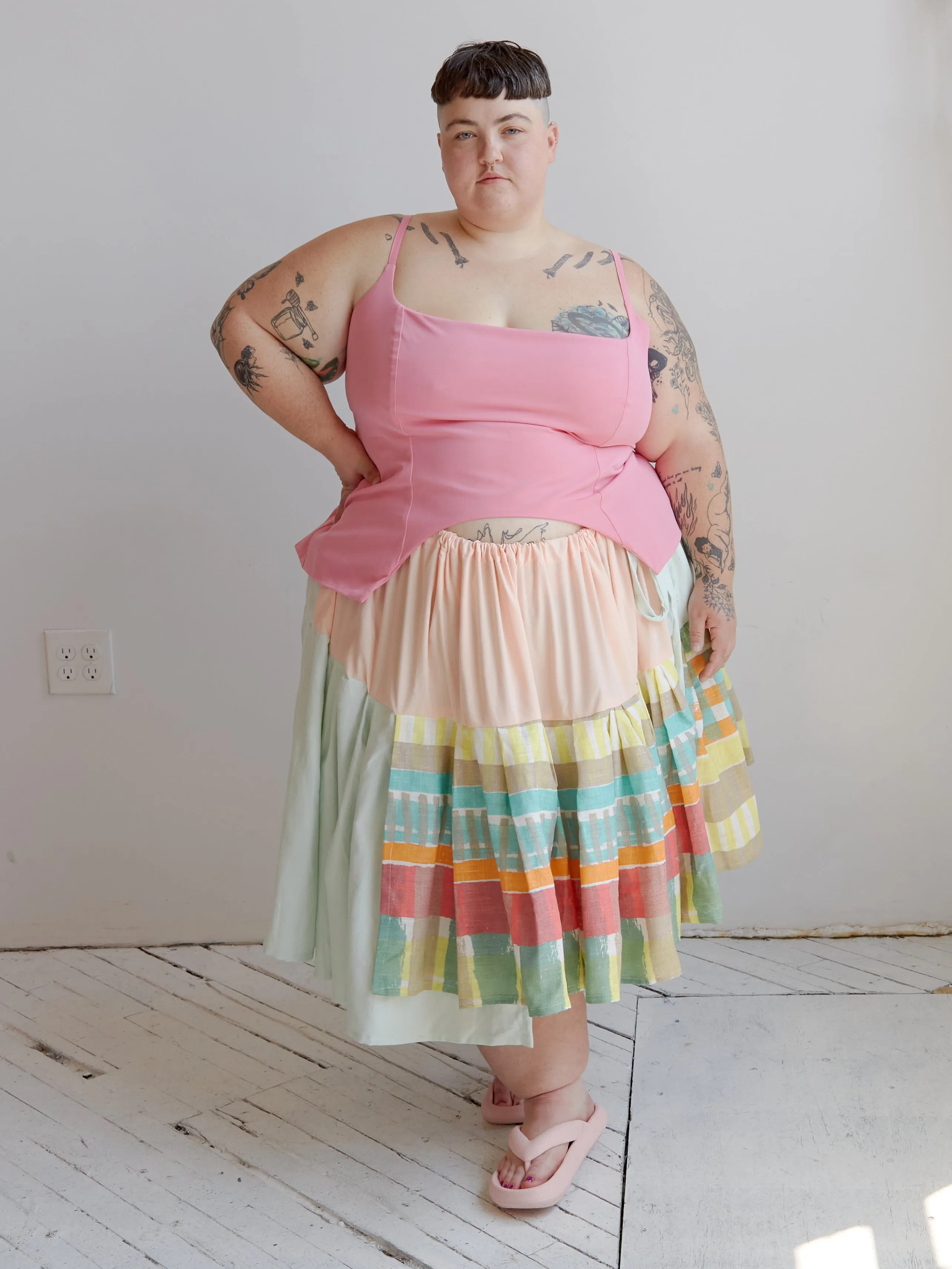 makmak - Rainbow Skirt (S-5X)