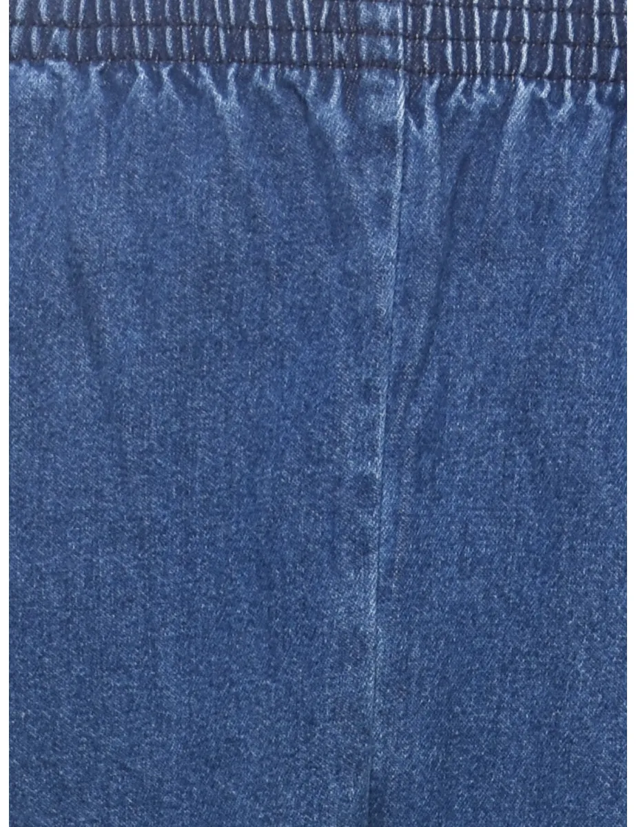 Medium Wash Denim Trousers - W28 L26