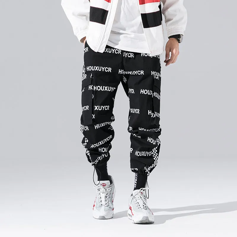 Men's Autumn Casual Printed Joggers