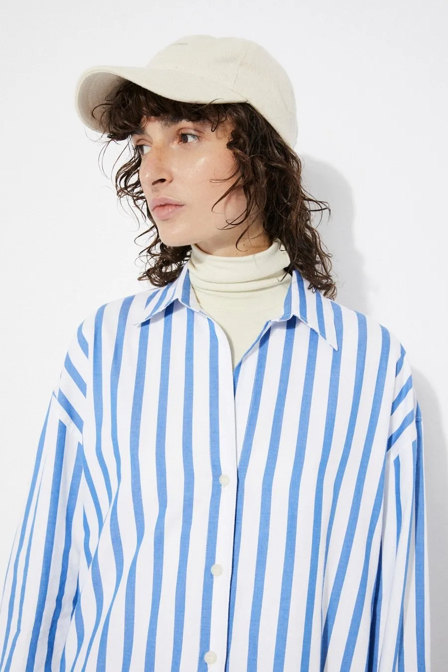 Midi Shirt Striped