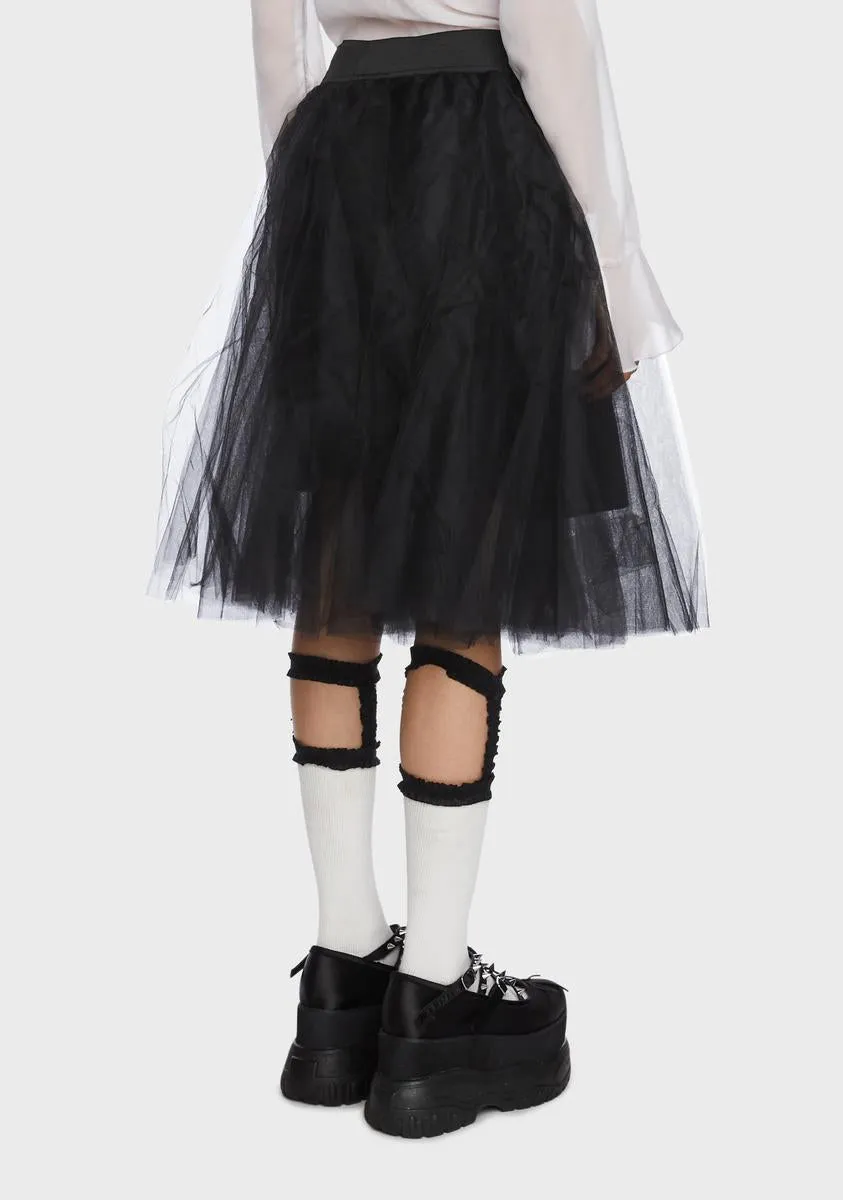 Midnight Dancin' On My Own Tulle Skirt