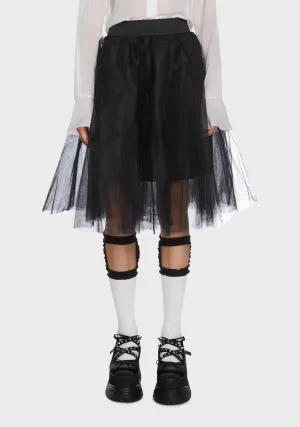 Midnight Dancin' On My Own Tulle Skirt