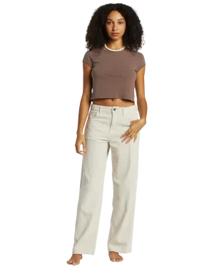 Midtown Corduroy Trousers in Moonlight