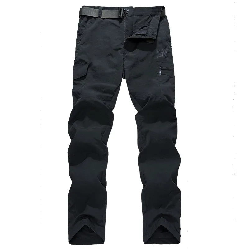 Military Style Cargo Pants Men Summer Waterproof Breathable Male Trousers Joggers Army Pockets Casual Pants