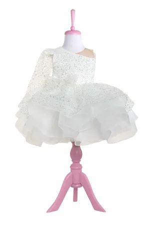 Monica White Party Dress