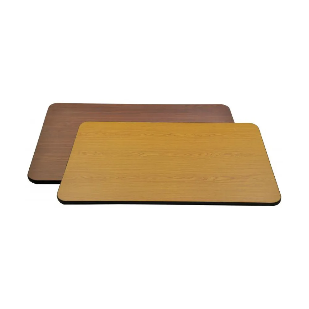 Nella 24″ x 42″ Laminated Rectangular Reversible Table Top