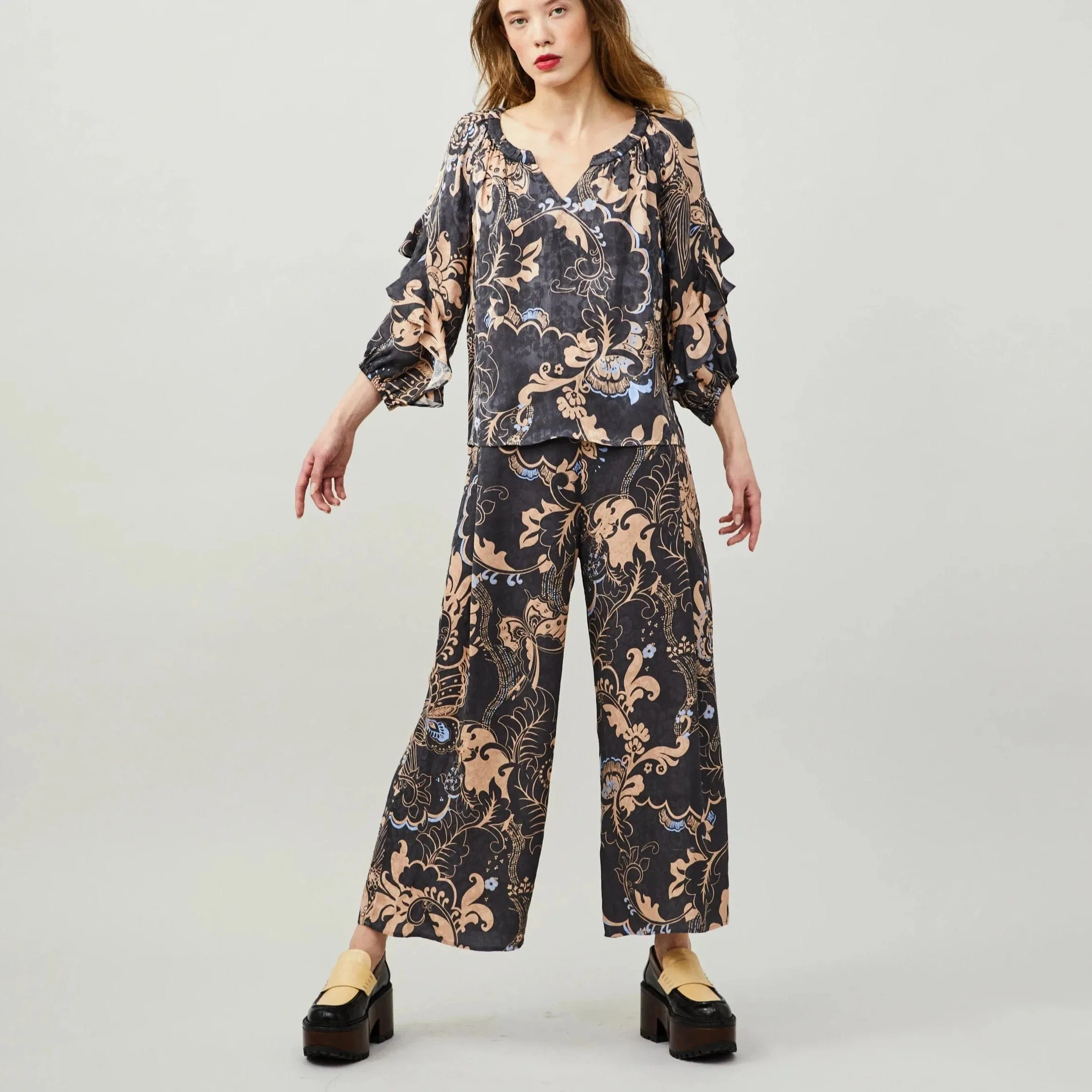 Odd Molly Riley Pants Asphalt